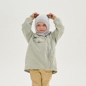 Балаклава Peppihat "Momla", серая